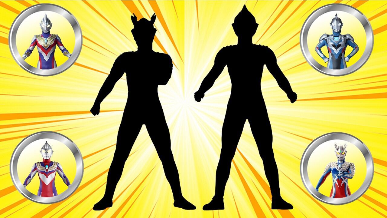 鸡头怪兽对战奥特曼!快和绿巨人一起选择正确的影子解救它们