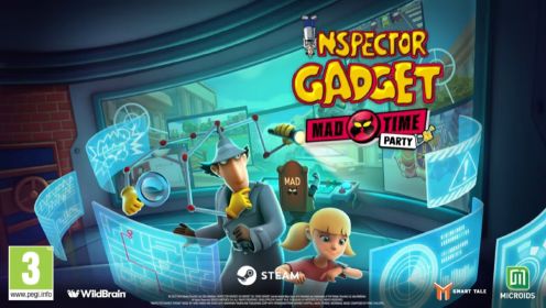 《神探加杰特：疯狂时光派对 (Inspector Gadget - Mad Time Party)》游戏宣传视频