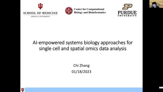 欧米直播 | WeOmics  O19  张驰  对单细胞或空间转录组数据的人工智能模型与系统生物学分析方法