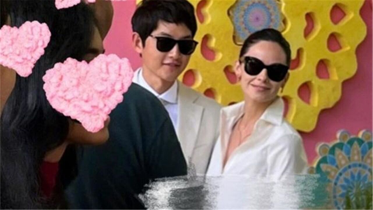 宋仲基老婆孕肚曝光!他全程跟在身边护爱,恩爱照全被拍