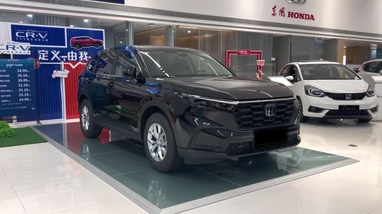 2023款本田crv全方位深度实拍,沉浸式体验2023款东风本田crv