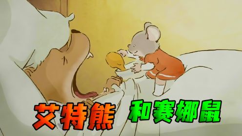 老鼠每天都出来偷熊牙，被发现的下场很可怕《艾特熊与赛娜鼠》