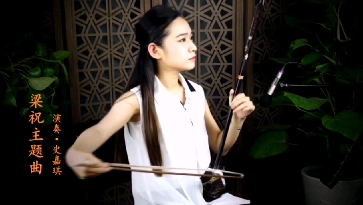 二胡《梁祝》轻拉版运弓与指法教学真好听