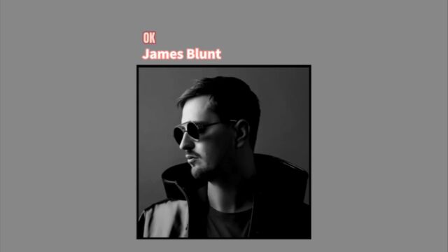 上尉诗人James BluntOK