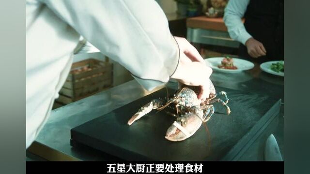 龙虾喷出白浆!厨师被射了一脸!晚上就遭遇不测! #影视解说 #惊悚悬疑 #新剧来袭