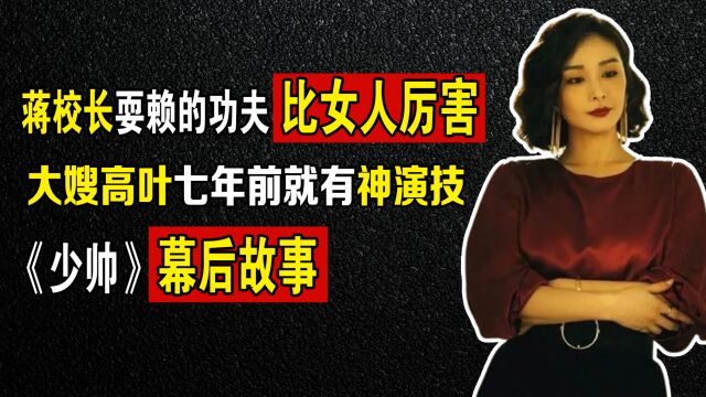 一个镜头就把角色塑造完整,没想到大嫂高叶七年前就有这样的演技