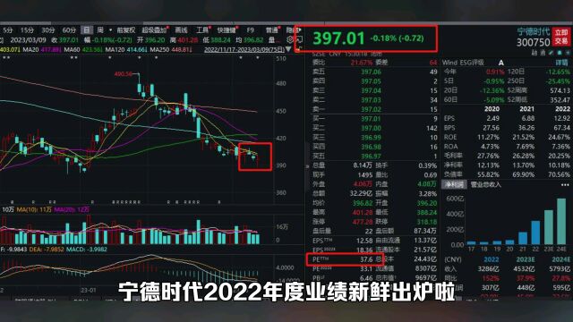 宁德时代2022年度业绩亮眼