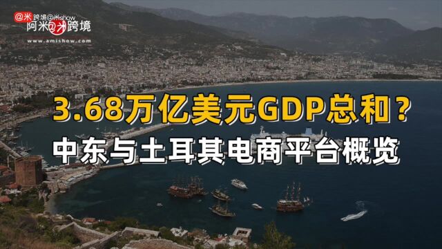 3.68万亿美元GDP总和?中东电商平台概览