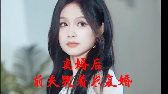 离婚后,前夫哭着求复婚