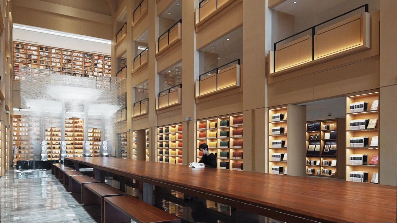 wutopia lab新作:徐家汇书院室内设计