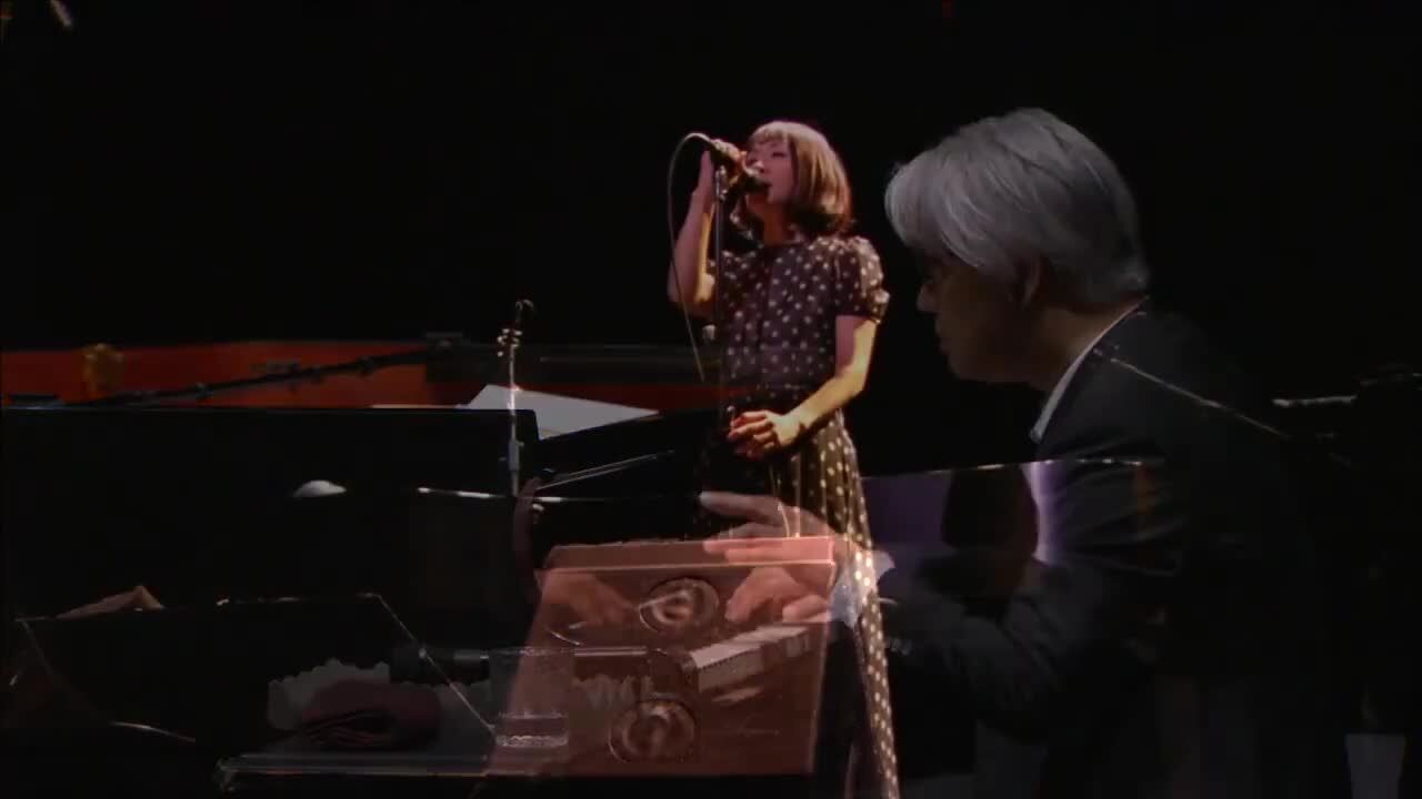 坂本龙一与大贯妙子表演专辑「utau」中的歌曲「a life」