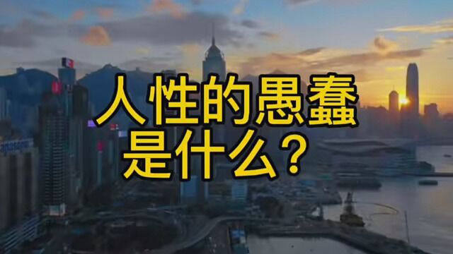 第37集|人性最愚蠢的是什么? #个人成长 #认知 #吾人之道