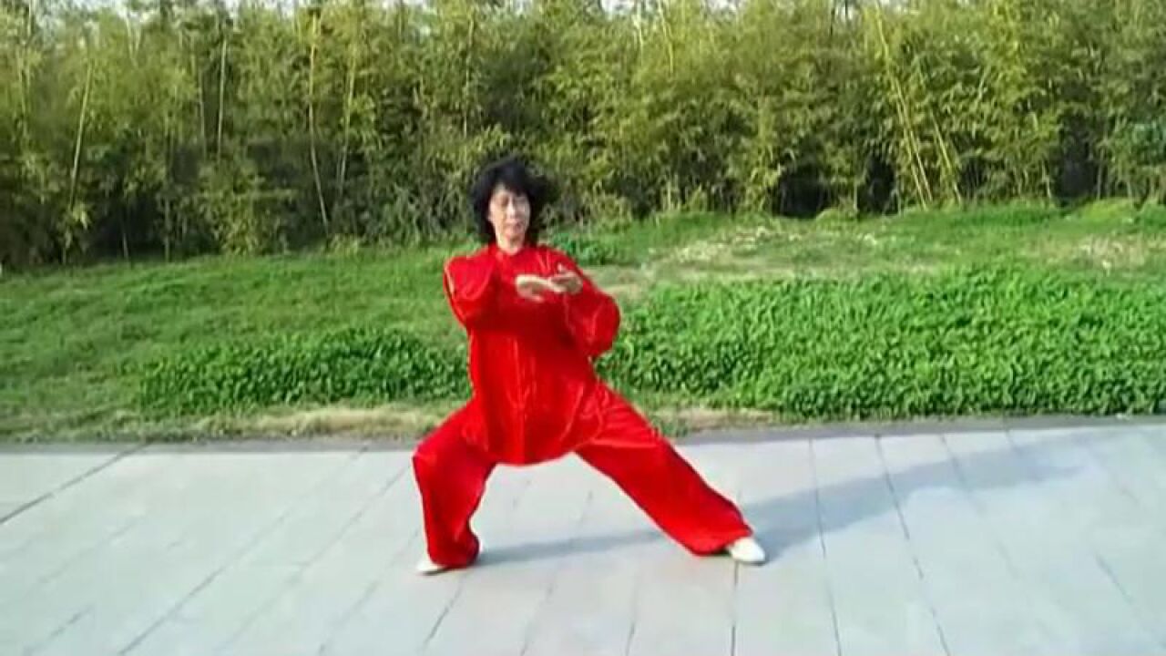 陈式心意混元24式太极拳慢动作示范_高清1080P在线观看平台_腾讯视频