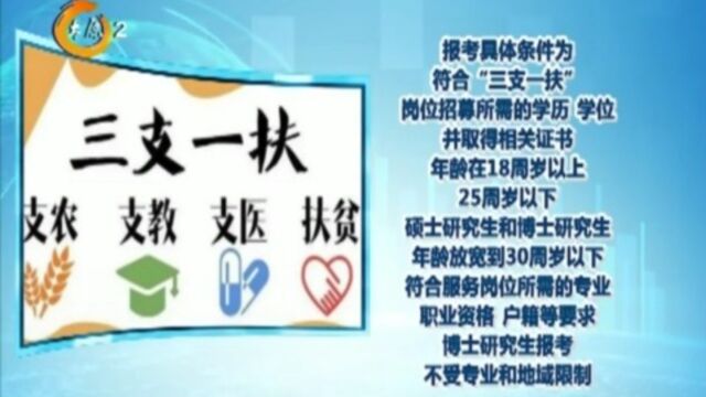 “三支一扶”4月6日起报名,太原市选拔招募137人