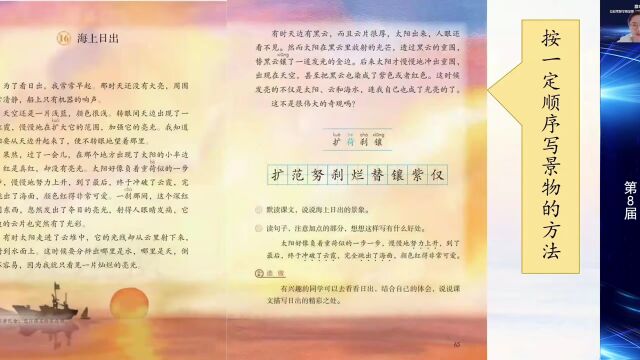 【小语说课】第八届全国小学语文“整合教学”特等奖说课展示8节