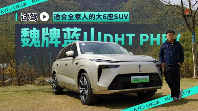 适合全家人的大6座SUV 试驾魏派蓝山DHT PHEV