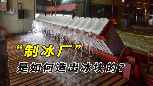 制冰厂月入800万,一天如何造出320吨冰块?古人又是如何造冰的?_高清1080P在线观看平台_腾讯视频