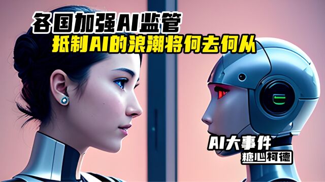 各国加强AI监管,抵制AI的浪潮将何去何从?【动画大事件】丨动画考研丨动漫高考丨动画校考丨动画专业丨糖心柯德动漫