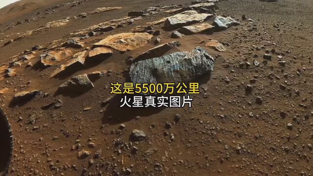 这是距离我们5500万公里的火星真实图片