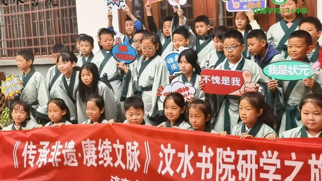 济南市莱芜区花园学校3.16中队汶水书院研学之旅