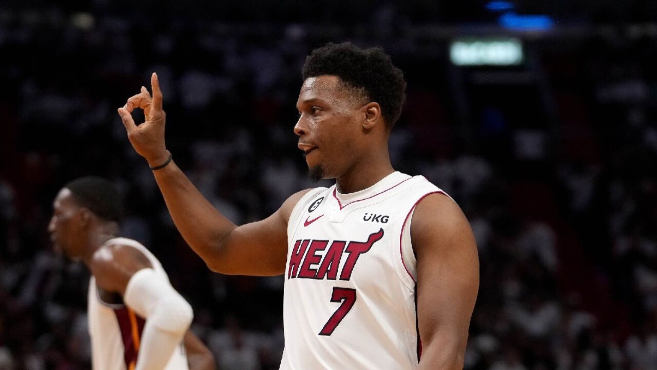 热火两大奇兵!洛瑞邓罗合砍35分6记三分 19投12中