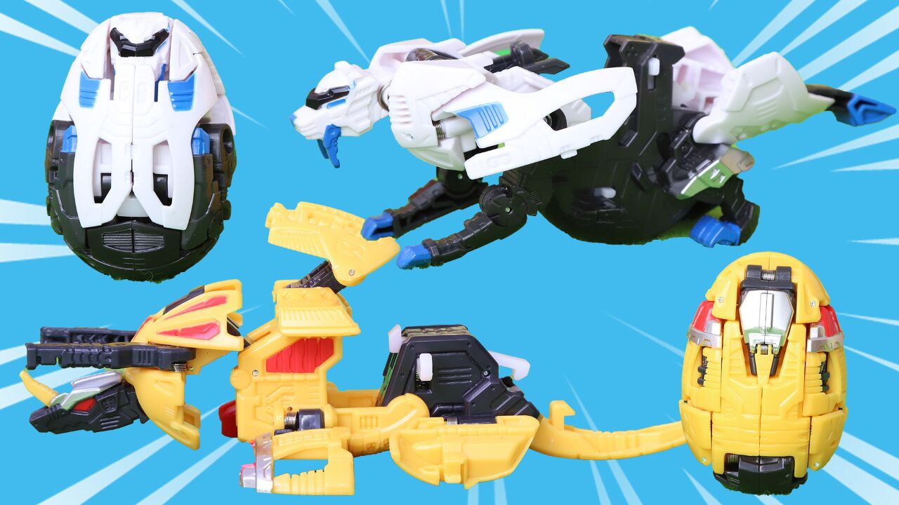 咖宝蛋神轰落地即刻变形大力轰米拉轰玩具