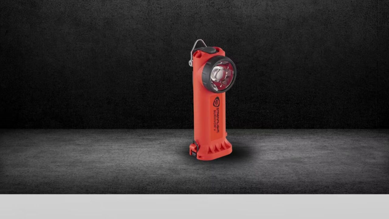 溪流之光 streamlight 幸存者 survivor x 直角led手电筒 消防员胸前