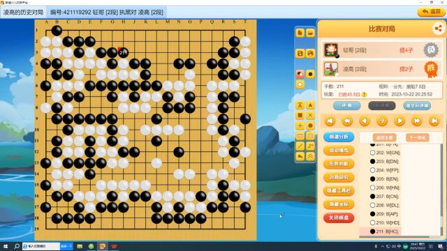 【不往厚势旁边打入】李老师少儿围棋课堂(适合2段4段)复盘讲解