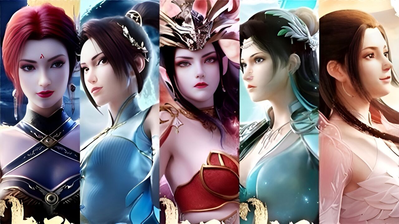 【斗破苍穹】熏儿见萧炎的众多红颜知己时,尽显大家风范,美杜莎都为之