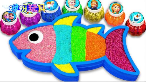 玩具动画：把彩蛋都变成了五颜六色的史莱姆，软软的，太好玩了！