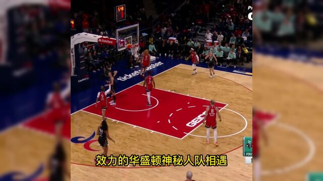 WNBA揭幕战上演中国德比!韩旭李梦0得分,神秘人8064大胜自由人