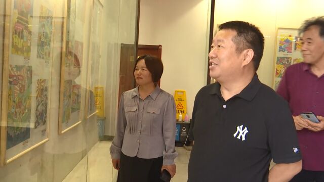 安徽省第十二届“党是阳光我是苗”少幼儿书画展砀山展区开展