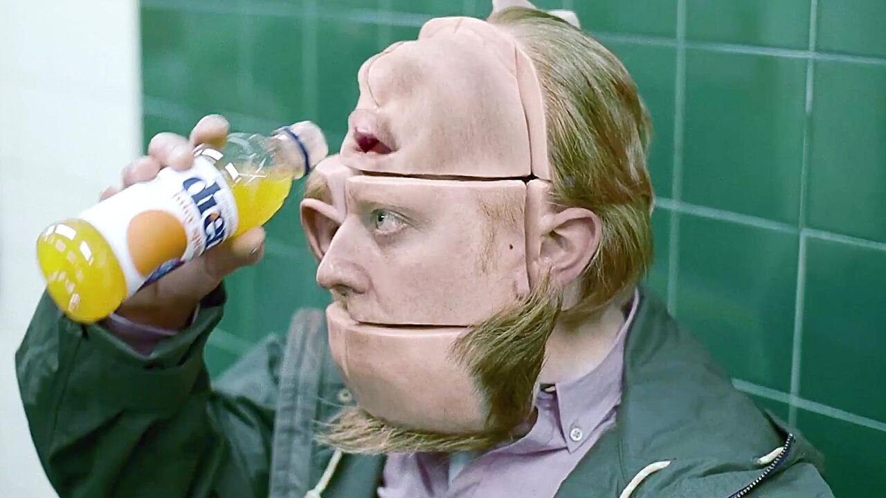 奇葩的魔方人头