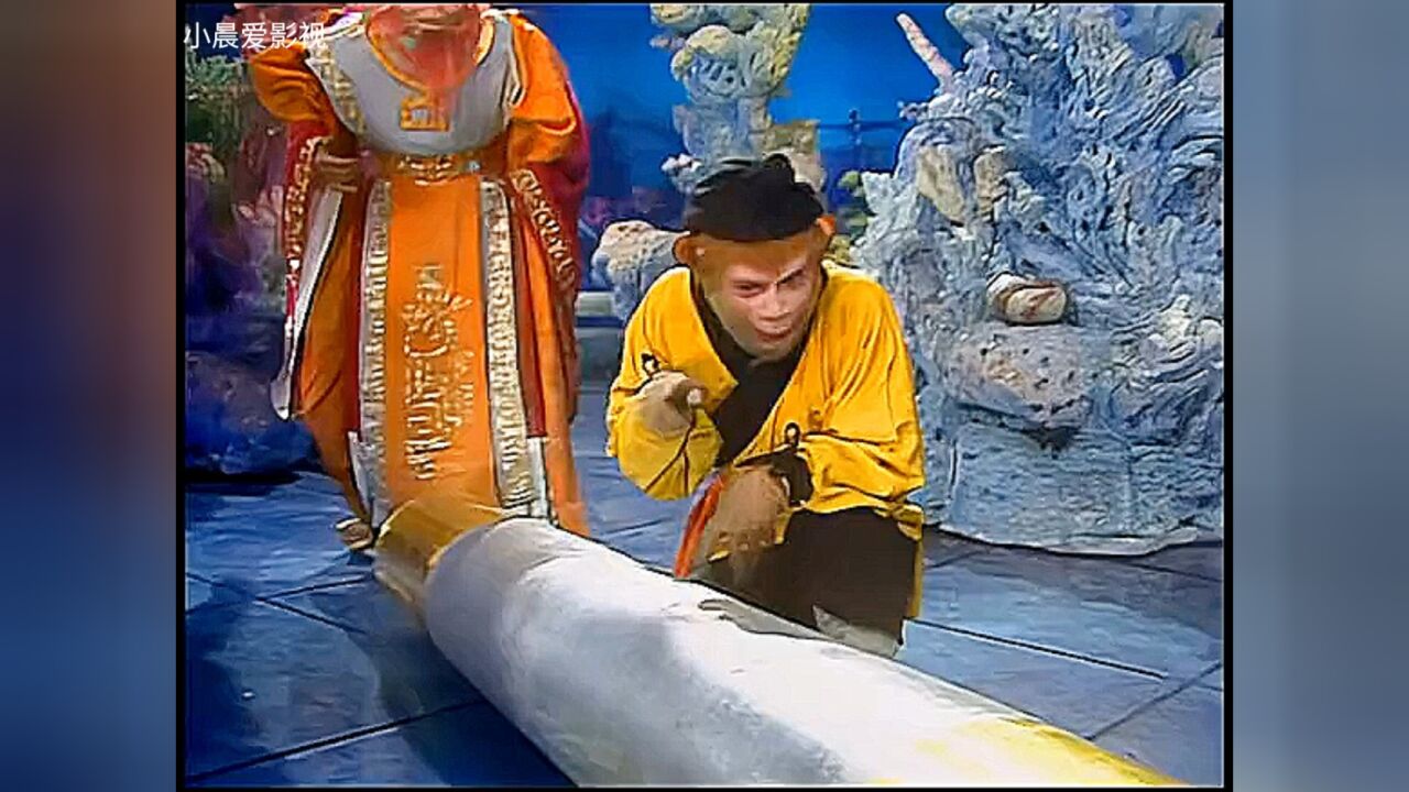 猴哥大闹东海龙宫,意外得到金箍棒#经典怀旧影视 #86版西游记