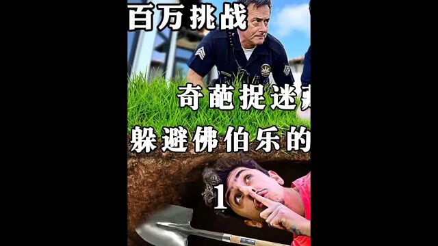 和佛波乐玩捉迷藏有多难,小伙竟然躲在了地下 #捉迷藏