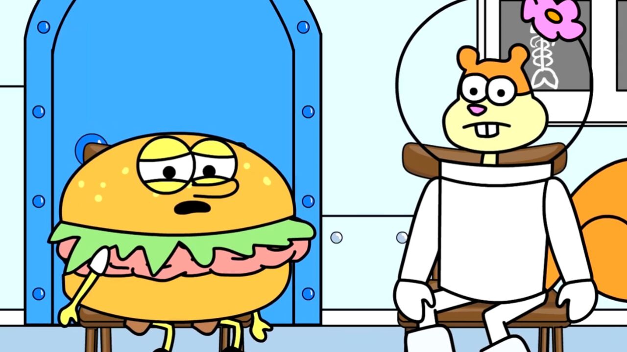 海绵宝宝同人—汉堡海绵!