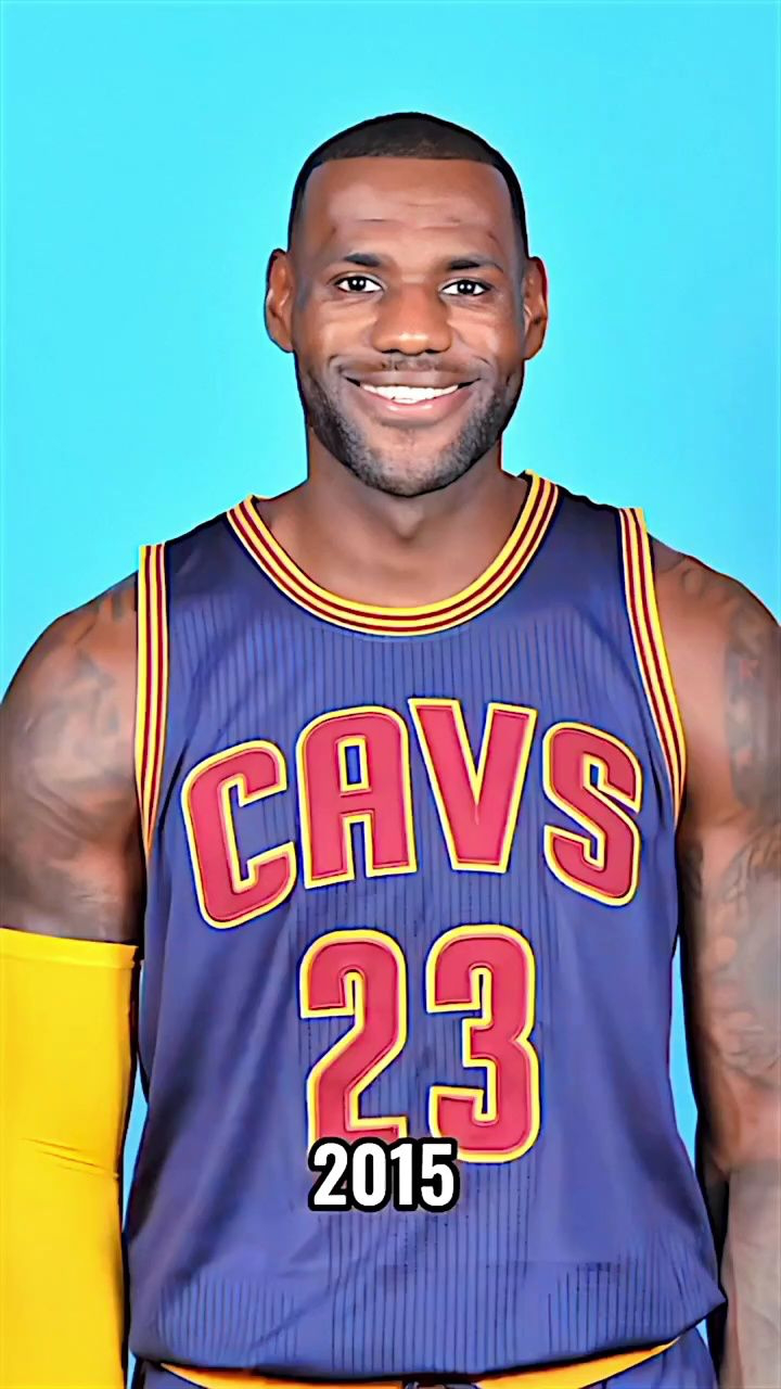 回顾詹姆斯历年定妆照变化#詹姆斯#湖人#铁铁的nba特辑