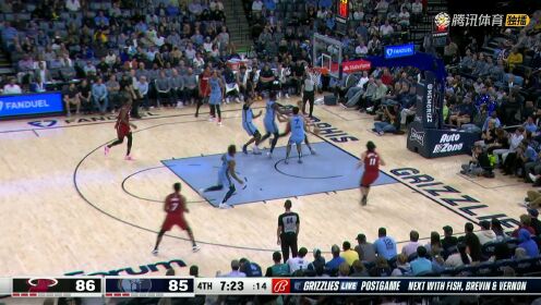 《NBA全场集锦》NBA常规赛：热火vs灰熊中文解说全场回放