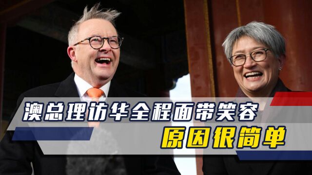 澳总理访华,获最高规格接见,全程面带笑容,一组数据道出原因