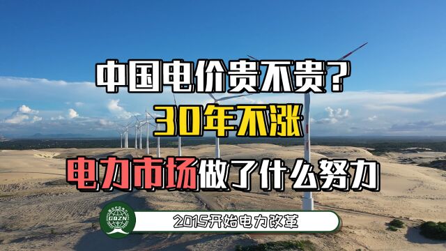 电价30年不涨,电力市场做了什么努力?