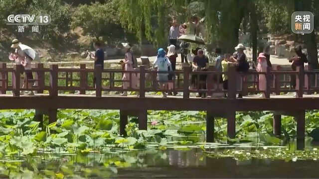 高温天气持续 室外旅游景点短板暴露