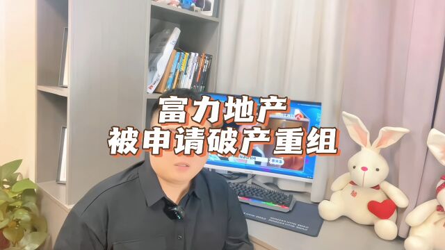 又一房地产巨头,面临被申请破产重组 #富力地产被申请破产重整 #商业新说 