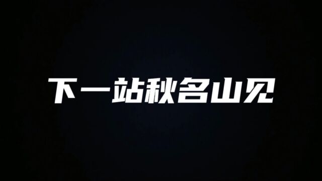 【下一站秋名山见】秋名山顶 等你