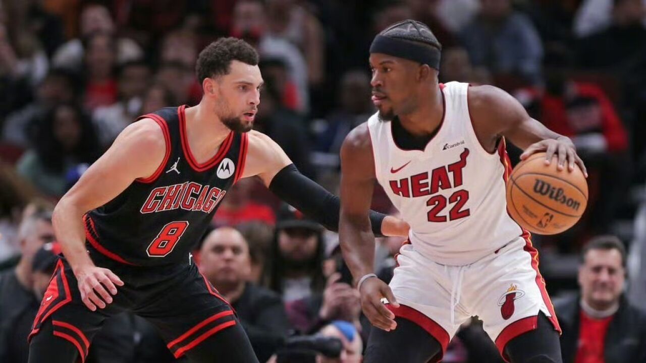 热火公牛最后2分钟:德罗赞致胜一击 巴特勒两度错失绝杀三分