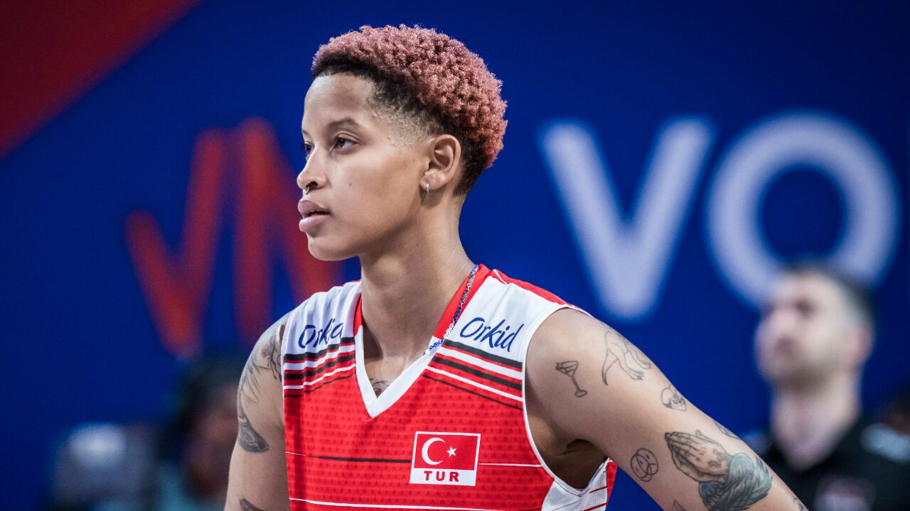 瓦尔加斯,卡拉库尔特进攻亮点,2023vnl土耳其女排对阵加拿大