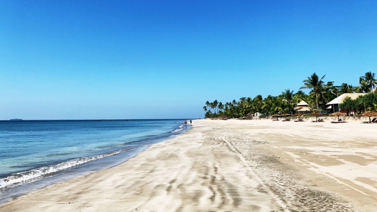 缅甸西南海岸度假的好地方——维桑海滩