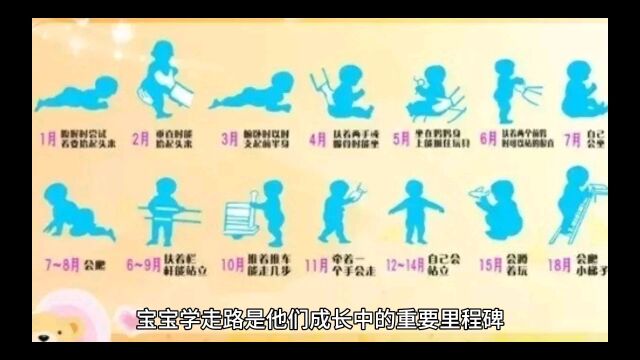 宝宝多大可以学走路