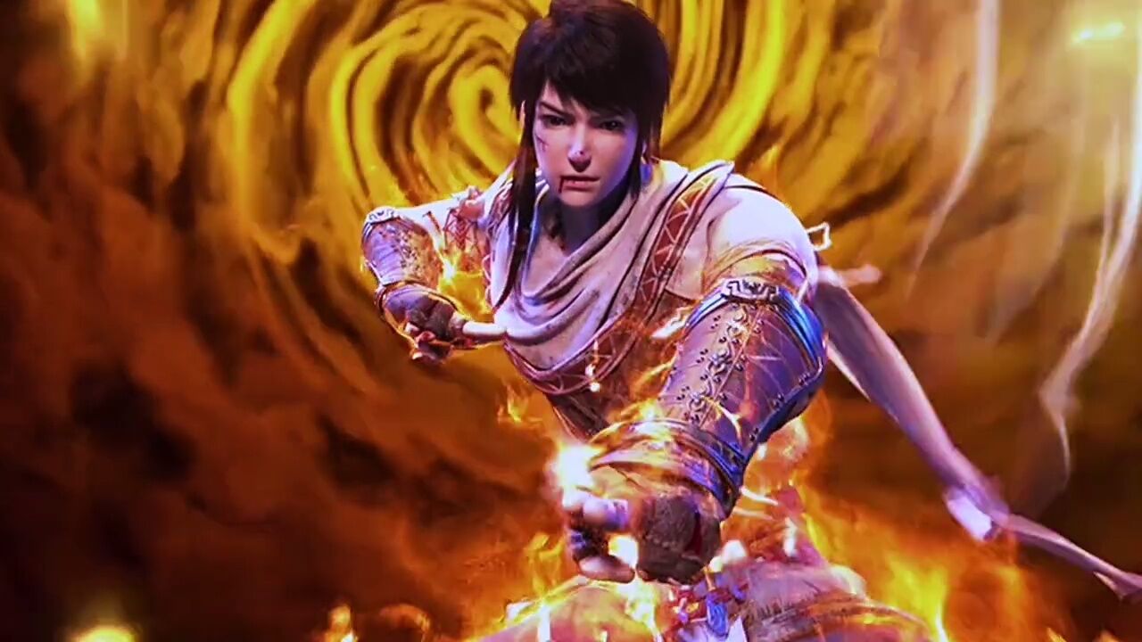 林动首次施展大荒囚天指