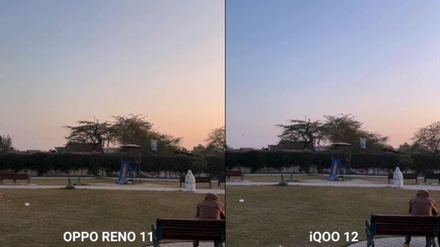 OPPO Reno 11与iQOO 12镜头拍摄实力对比!