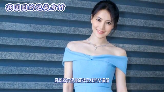 优雅女神高圆圆,实力与美貌并存